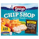 Young's Chip Shop 5 Omega 3 Fish Fillets, 500g (Frozen)