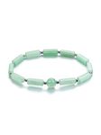 Jovivi Crystal Bracelet for Women,Green Aventurine Crystal Natural Stone Cuboid Round Gemstone Beaded Healing Bracelet Crystal Jewellery Gifts for Her Christmas