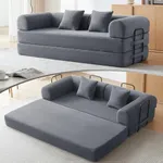 QQR Sofa Bed, Corduroy Sleeper Sofa