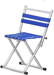 HETZON SALES Foldable Camping Chair, Heavy Duty Outdoor Portable Lightweight Folding Stool, Fishing Hiking Beach Picnic Collapsible Mini for Travel Garden Chair