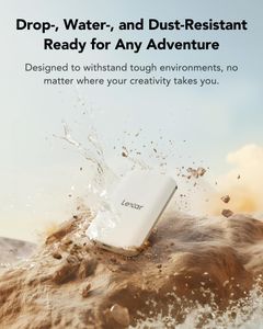 Lexar ES5 1TB Portable SSD – USB 3.2 Gen2x2, 2000MB/s, IP65, MagSafe, Liquid Silicon