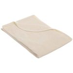 American Baby Company 100 Percent Cotton Swaddle/Thermal Blanket, 30 x 40-Inch, Ecru