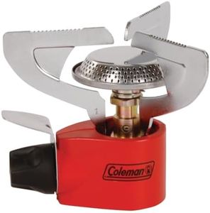 Coleman Classic 1-Burner Backpacking Stove, Portable Lightweight Camp Gear with Adjustable Burner & 10,000 BTU Power, Ideal for Camping, Tailgating & More