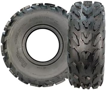 GarveeTech 20X7-8 ATV UTV Tires, 20X7x8 Sport 4 Ply Tubeless (Set of 2)