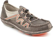 Tamarindo Mangrove Men's Leather Shoe - Lightweight Outdoor Hiking Sneaker - Pebble/Sunset - 11.5