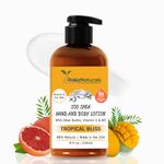 RaGaNatural Mango Shea Butter Body Lotion - Tropical Natural Lotion with Argan, Vitamin E, & Avocado Oil - Refreshing, Hydrating & Nourishing Moisturizer - Vegan, Cruelty Free & Paraben Free - 8 Fl Oz