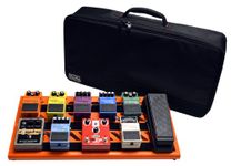 Gator GPB-BAK-OR Large Aluminum Pedal Board with Carry Bag, Orange