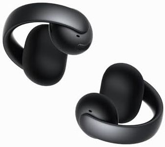 soundcore AeroClip by Anker, Auricolari Open-Ear, Cuffie Clip-On, Comfort Adattivo, Chiamate Chiare con 4 Microfoni e AI, Adattamento Stabile, Driver da 12mm per Suono Nitido, Design a Anello Aperto