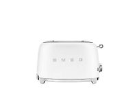 Smeg 2 Slice Toaster, Extra Wide Slots, 3 pre set options, Matt White