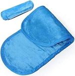 Microfibre Makeup Remover Cloth Face Cleansing Towel 3 Pack (Blue)