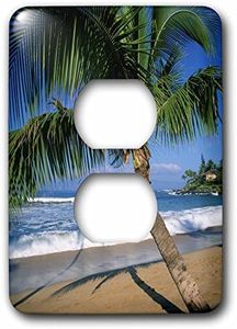 3dRose LLC LSP_89649_6 Napili Beach, Maui, Hawaii, USA Us12 Dpb0803 Douglas Peebles 2 Plug Outlet Cover