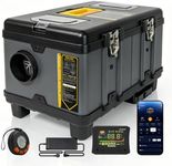 Sunster TB10WF 8KW Diesel Heater Toolbox with WiFi & Wireless Remote, 12V/24V Portable Heater for Camping RV Truck, 5L Tank 20H Run, Silent Oil Pump with CO Monitor & Altitude Adapt