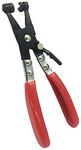 Hose Clamp Pliers Auto Repair Tool Swivel Flat Band for Removal and Installation of Ring-Type or Flat-Band Hose Clamps