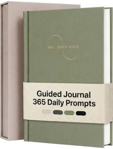 THE INNER VOICE Guided Journal for Women & Men, 365 Prompts for Self Care