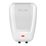 AO Smith EWS Plus Instant Water Heater 3 Litre with 3kW Incoloy Heating Element | 2X Corrosion Resistant Blue Diamond Glass Tank | Instant Geyser for Kitchen & Bathroom | 5-Year Tank Warranty