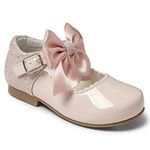 Girls Shoes, Smart Shoes, Mary Jane Shoes, Toddler Shoes, Baby Shoes, Spanish Style, Rollybaby, Cristy (9 UK / 27 EU, Pink)