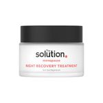 The Solution Menopause Night Recovery Treatment (50ml). Dermatologically Tested Night Face Cream for Women, Hydrating Night Cream for Women Anti Aging, Vegan & Cruelty Free Face Cream for Mature Skin