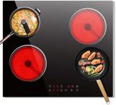 4 Zone Electric Hob, Nefaracy 60cm 