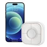 Onvis Smart Button Thread, Wireless 5-Keys Scene Remote Controller, Mini Dimmer Light Switch for Smart Home Devices, Smart Home Automation Scenario Switch, Works with Apple HomeKit