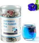 50 Dried Blue Butterfly Pea Flower 