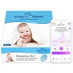 Easy@Home 50 Counts Ovulation Test Strips: Accurate Ovulation Predictor Kit for Women - LH Surge Detection at Home - Bulk Fertility Strips | 50 LH Strips