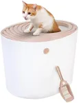 IRIS USA Cat Litter Box, Large Top 
