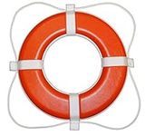 Taylor Made Products 368 USCG Approved Foam Life Ring (24", Orange)