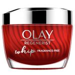 Olay Face Moisturizer Cream Regenerist Whip, Fragrance Free, Oil Free Facial Lotion, 1.7 Oz