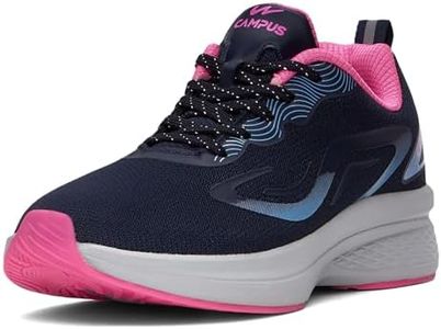 Campus Women's Siren Running Shoes Navy/Pink - 5UK/India