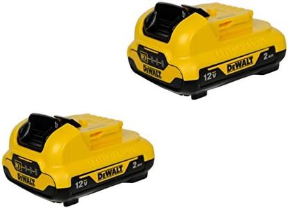 DEWALT DCB122 12V 2.0Ah Lithium-ion Batteries - 2 Pack