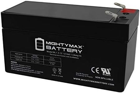 ML1.3-12 - 12 Volt 1.3 AH, F1 Terminal, Rechargeable SLA AGM Battery