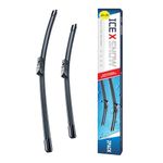 24" 18" Windshield Wiper Blades Replacement for Mazda CX-5 CX-9 2017 2018 2019 2020 2021 Mazda 6 2020-2018 OEM Factory Quality (Set of 2) Top Lock-Icexsnow