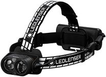 Ledlenser H19R Signature - Rechargeable LED Head Torch, Waterproof (IP68), Super Bright 4000 lumens, Swivel Lamp Head, Perfect for Dog Walks, Camping, Hiking & Cycling, Up to 20 Hours Battery Life