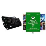 Logitech G910 Orion Spectrum Illuminated Mechanical Gaming Keyboard, RGB Backlit Keys, Romer-G Tactile Key Switches + Xbox Game Pass for PC (3 Months)