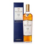 The Macallan 12 Years Old Double Cask | Scotch | Highland | Single Malt Whisky | Toffee, Orange Peel and Spice | European and American Oak Sherry Seasoned Casks | 40 Percent ABV | 70 cl