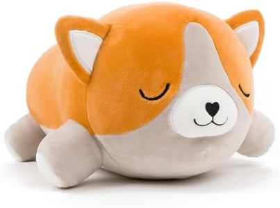 Snuggie Buggies Dog Stuffed Animals Ultra Soft Cute Stuffed Dog Plush Corgi Toy Plushie Stuffed Animals for Girls and Boys