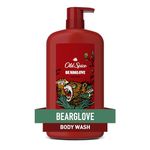 Old Spice Body Wash for Men, Bearglove, Long Lasting Lather, 987 mL