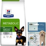 Hills Prescription Diet Metabolic Mini Dry Food 1kg for Dogs and Dental Treats