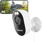 Reolink 4K Security Camera, 2.4/5GHz Wi-Fi 6, Spotlight Color Night Vision, AI Detection, Plug in WiFi CCTV Camera Outdoor 8MP for 24/7 Protection, 512GB supports, Weatherproof, Lumus Pro