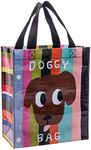 Blue Q Handy Tote ~ Doggy Bag. Reusable Lunch Bag, Little Tote, Gift Bag, Sturdy and Easy to Clean, Made from 95% Recycled Material, 10" h x 8.5" w x 4.5" d