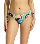 Seafolly Women's Loop Tie Side Hipster Bikini Bottom Swimsuit, Rio Jade, 6