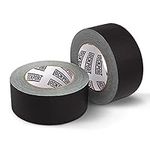 New: Black Gaffers Tape - 2 Pack - 