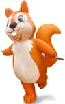 Halloween Full Body Inflatable Squirrel Costume Adult Men Women Funny Blows Up Halloween Cosplay Party Costume