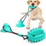 Dog Toy with Suction Cup,Dog Chew Toys, Pet Molar Bite Toy with Suction Cup, Multifunction Pet Molar Bite Toy,Teeth Cleaning with Dental Care Function for Dog