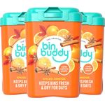 Bin Buddy Festive Bin Freshener Powder 450g, Pack of 3 - Leaves Your Bin Smelling Great – Suitable for Indoor Kitchen, Bathroom, Food Waste Bins and Outdoor Wheelie Bins