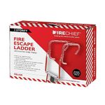 2 Storey Fire Escape Ladder – 14.1ft 4.30m Long - 300mm Wide Foot Hold