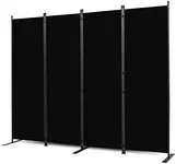 CHOSENM Room Divider, 4 Panel Foldi