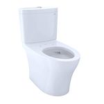 TOTO CST446CEMGN#01 Aquia Two-Piece Toilets, Cotton White