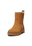 Timberland Women's Carnaby Cool Basic Warm Pull On WR Chelsea Boot, Wheat, 7 UK