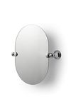 Croydex Westminster Wall Mounted Mirror with Zinc Alloy Construction, Chrome, Silver